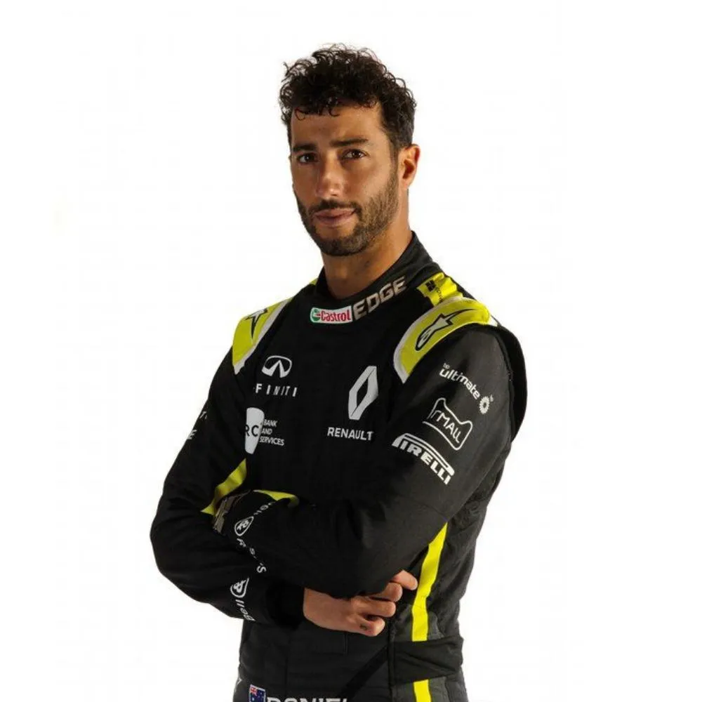 2020 Formula 1 Race Costume Daniel Ricciardo Renault