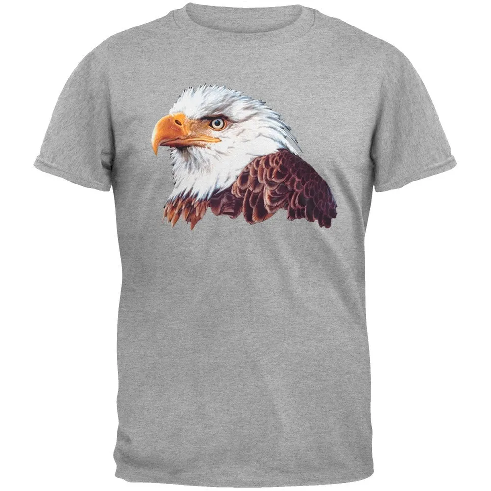 3DT - Bald Eagle Heather Gray T-Shirt