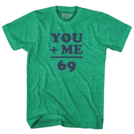 69 Math Equation Adult Tri-Blend T-shirt