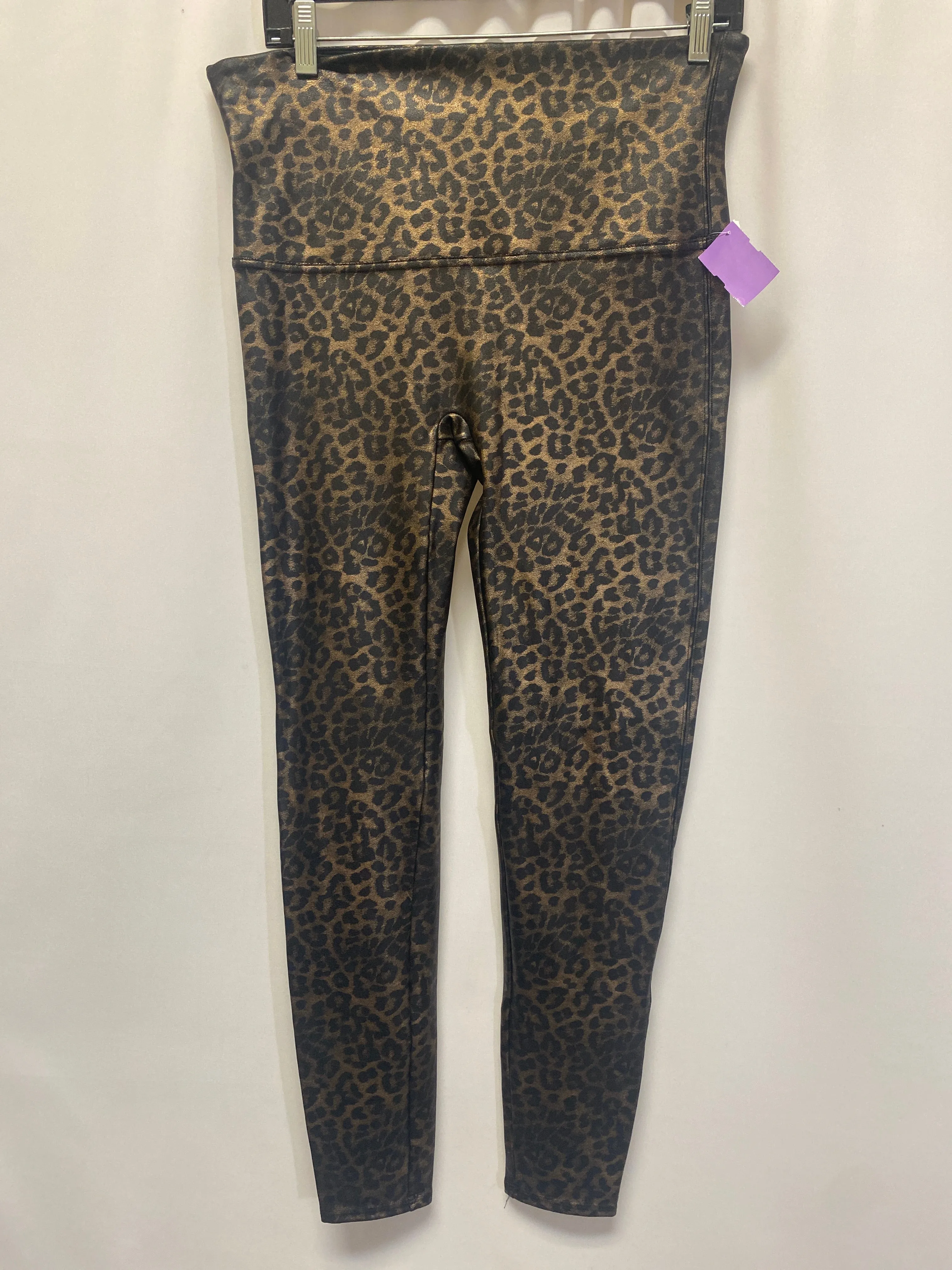 Animal Print Pants Leggings Spanx, Size 1x