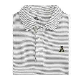 App State Birdie Stripe Polo