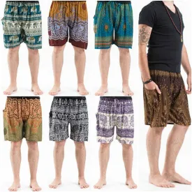 Assorted Set of 10 Men's Thai Drawstring Shorts BEST SELLER