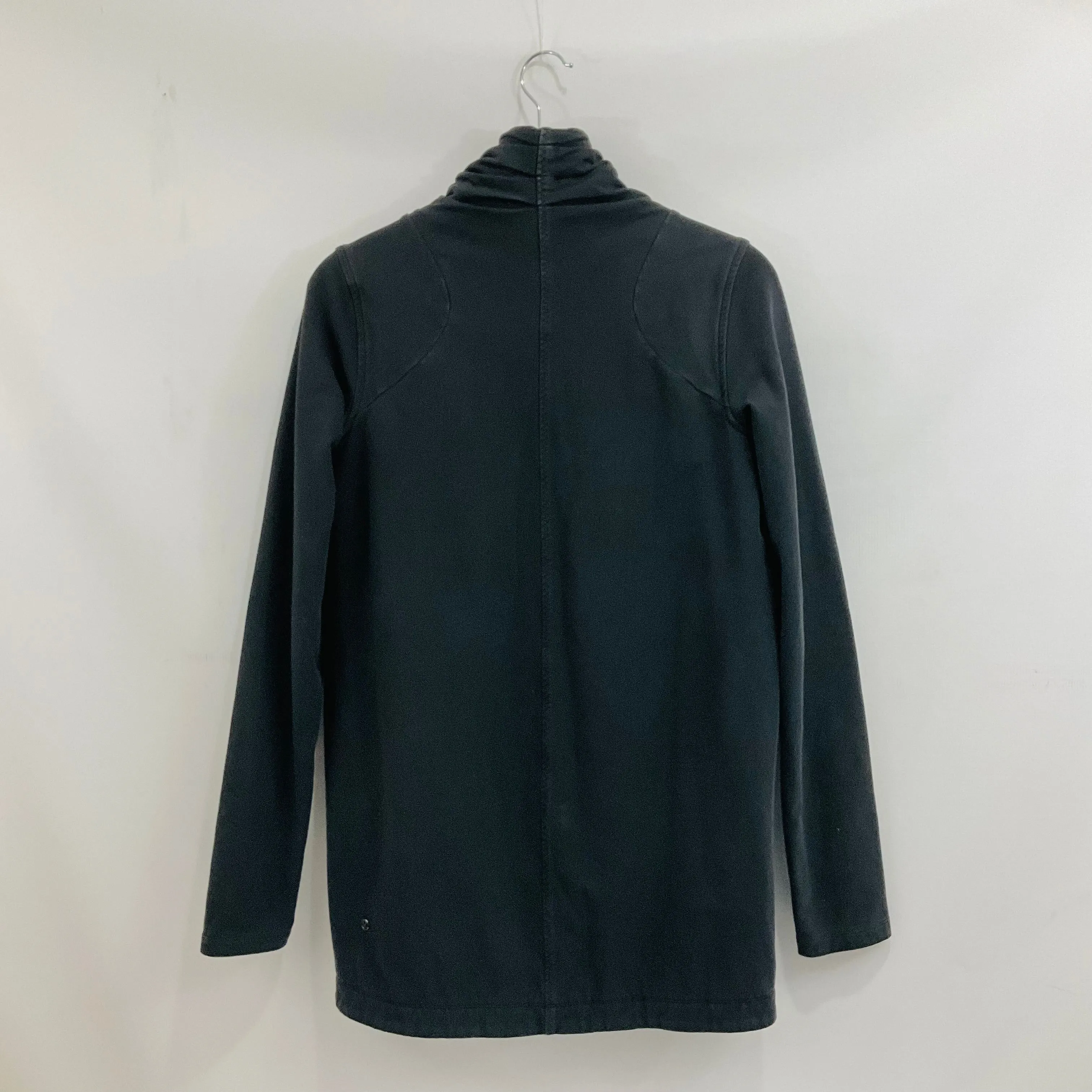 Athletic Jacket By Lululemon In Black, Size: 6