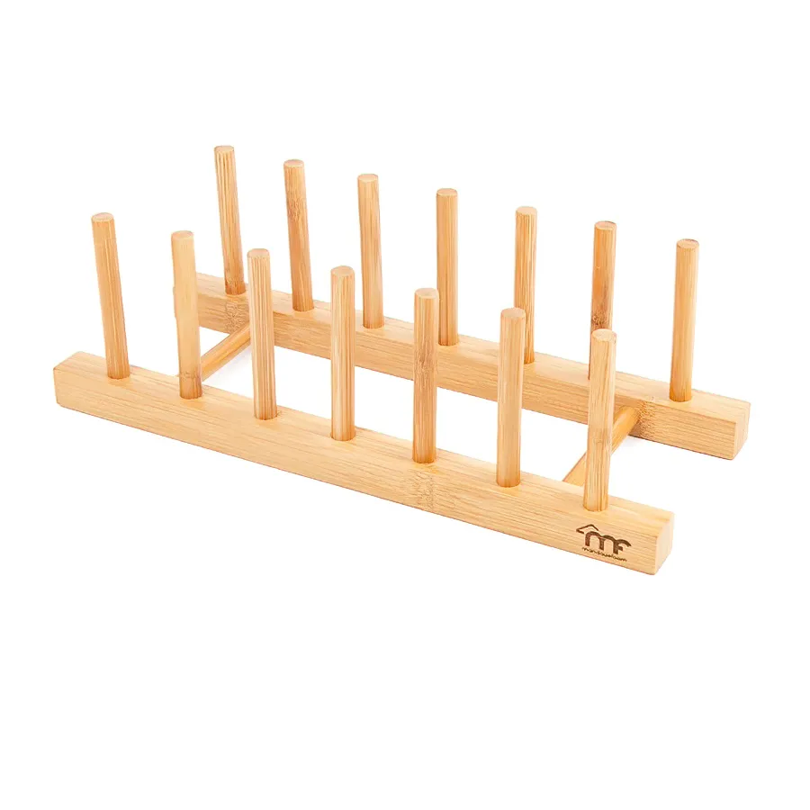 Bamboo Plate Holder