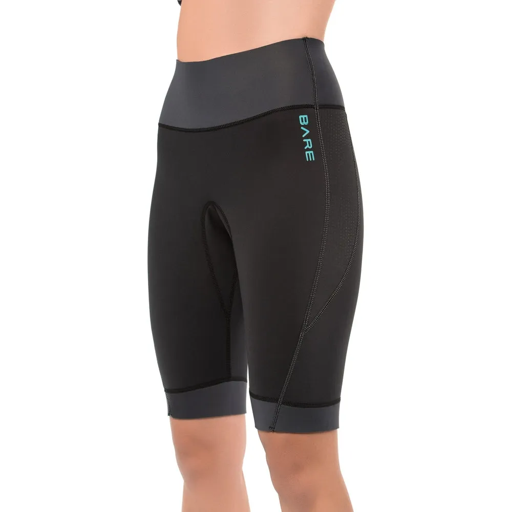 Bare 2 MM Exowear Womens High-Cut Neoprene Scuba Diving Shorts