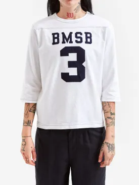 Beams Boy 3/4 Sleeve Football T-Shirt - White