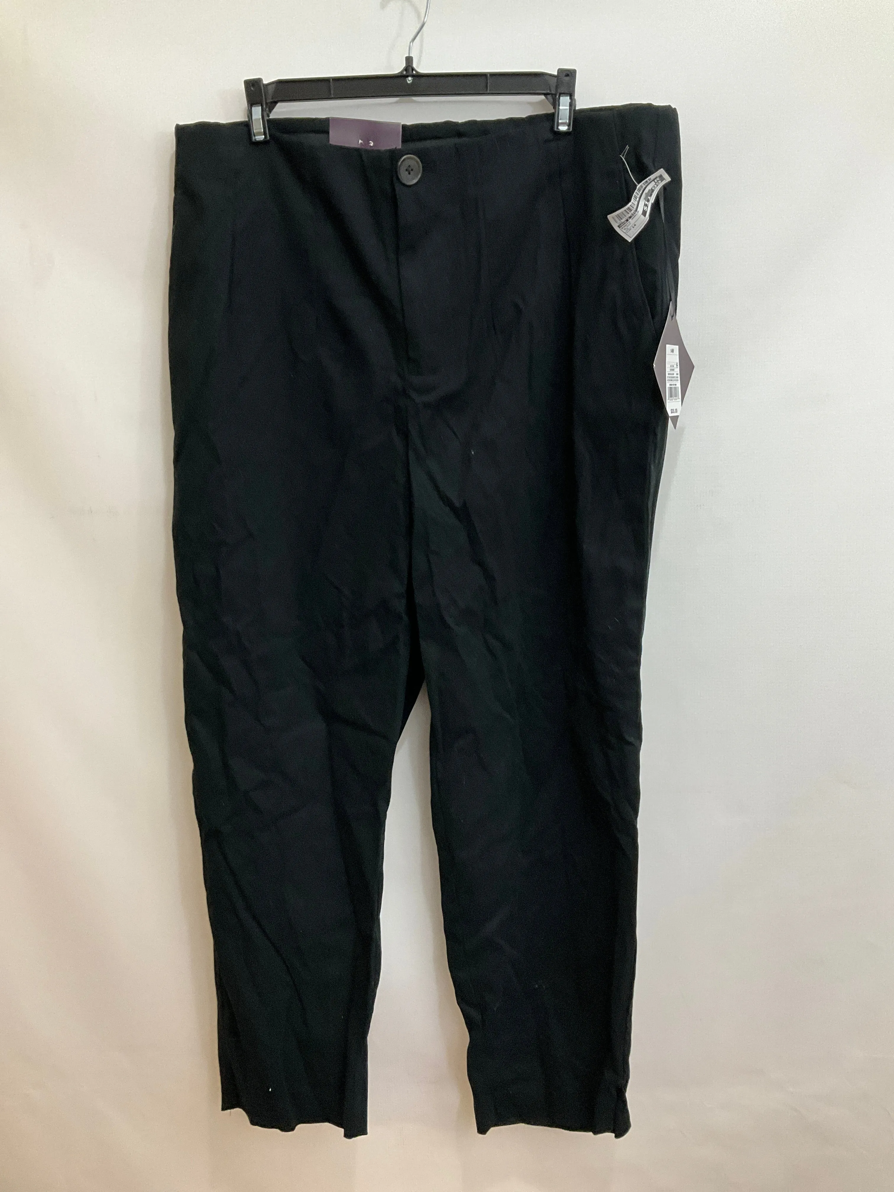 Black Pants Ankle Ava & Viv, Size 14