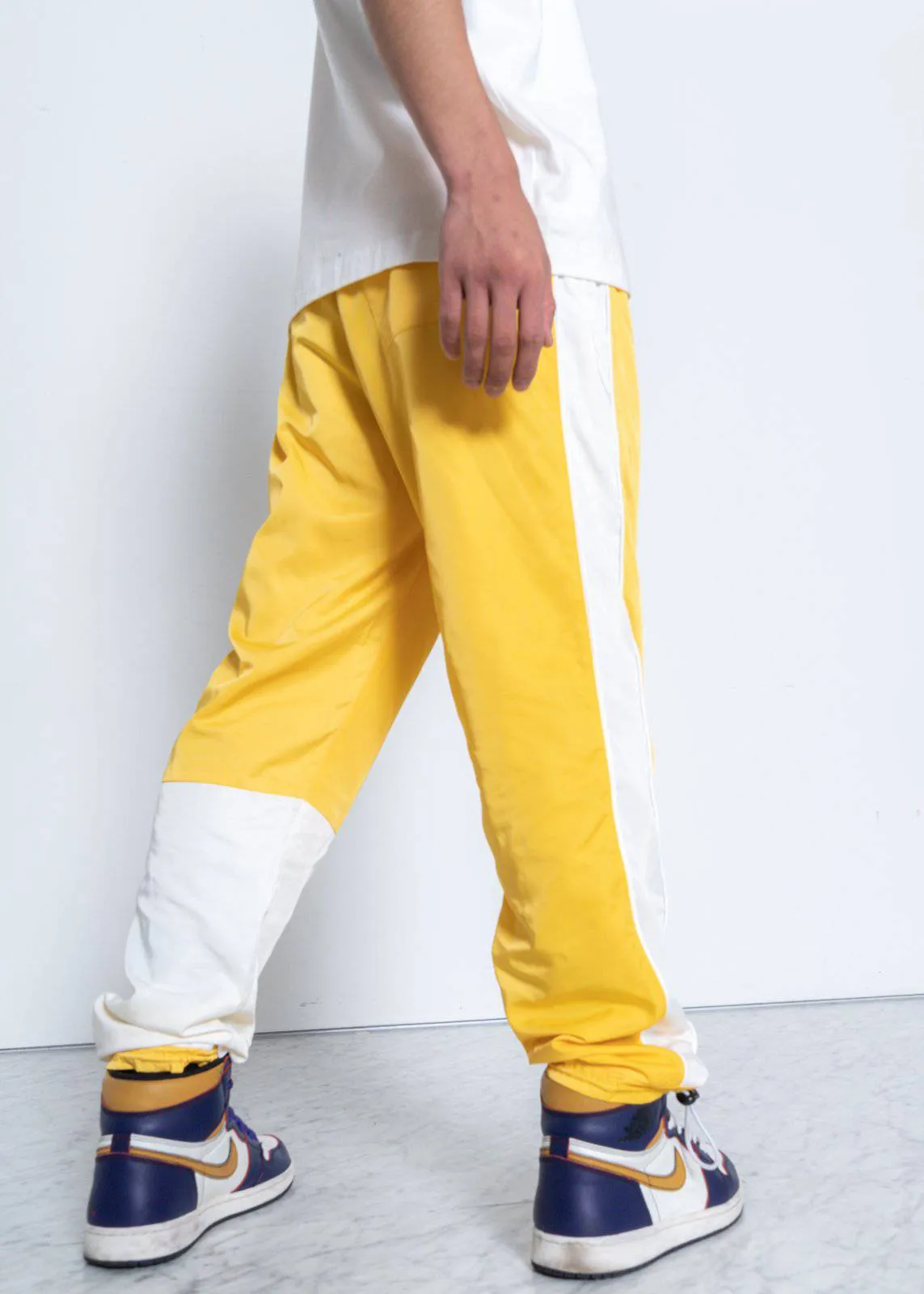 Blank State Men's 3 Stopper Swishy Pants in Yellow