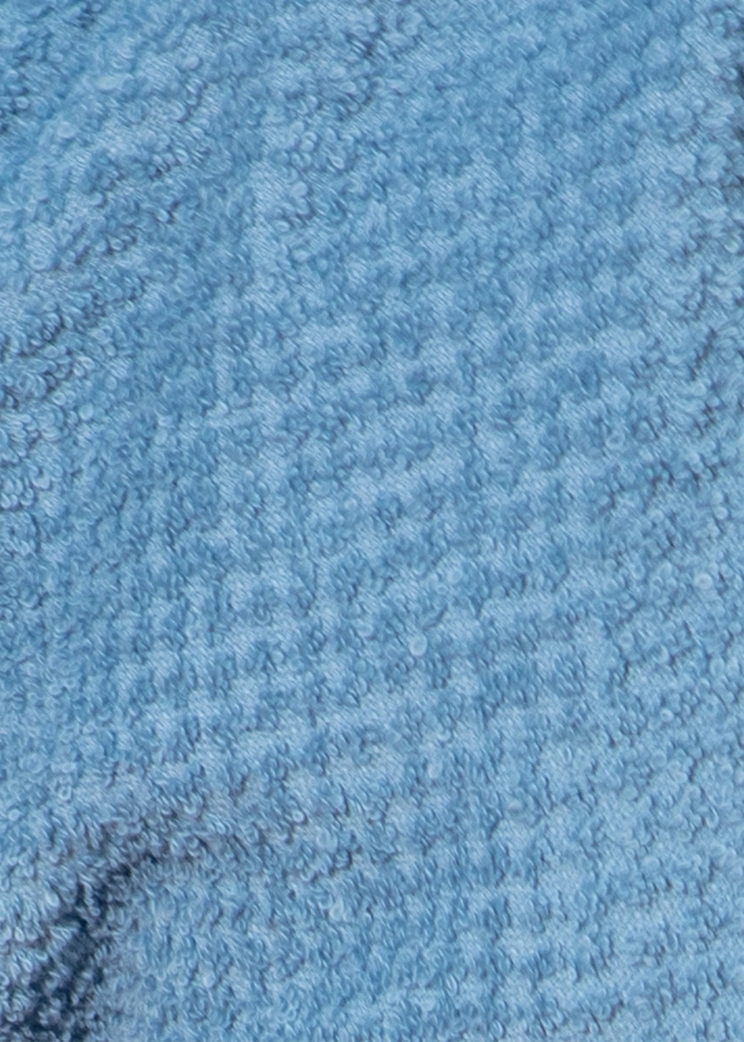 blue cotton hair towel