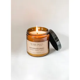 Boyfriend Jean Candle