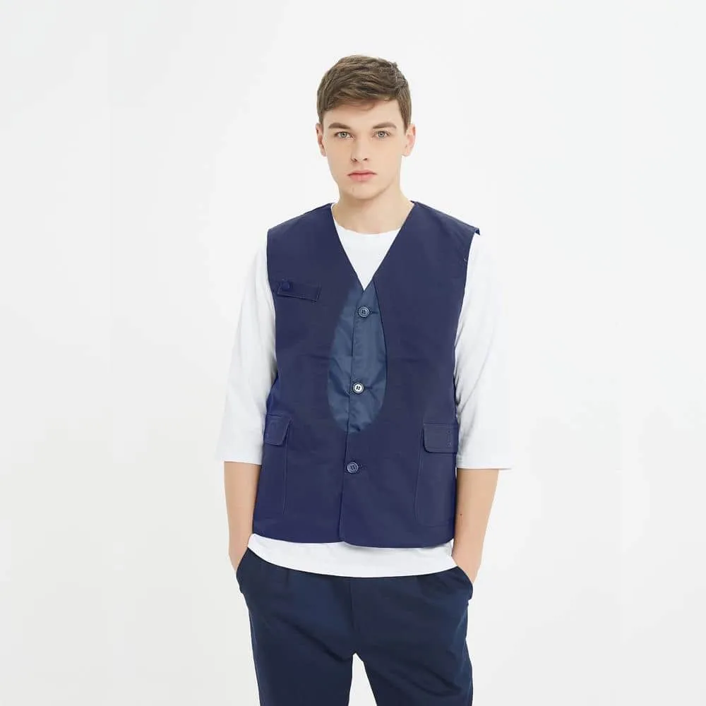 Boysnextdoor Reversible Vest Navy