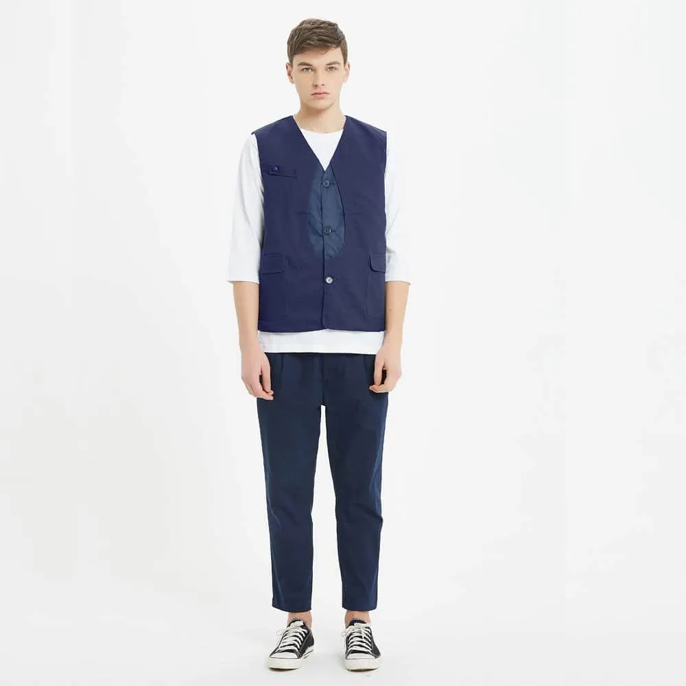 Boysnextdoor Reversible Vest Navy