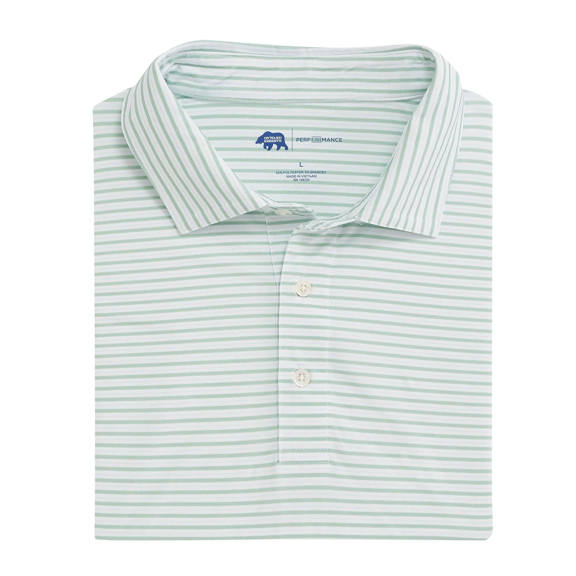 Condor Stripe Performance Polo