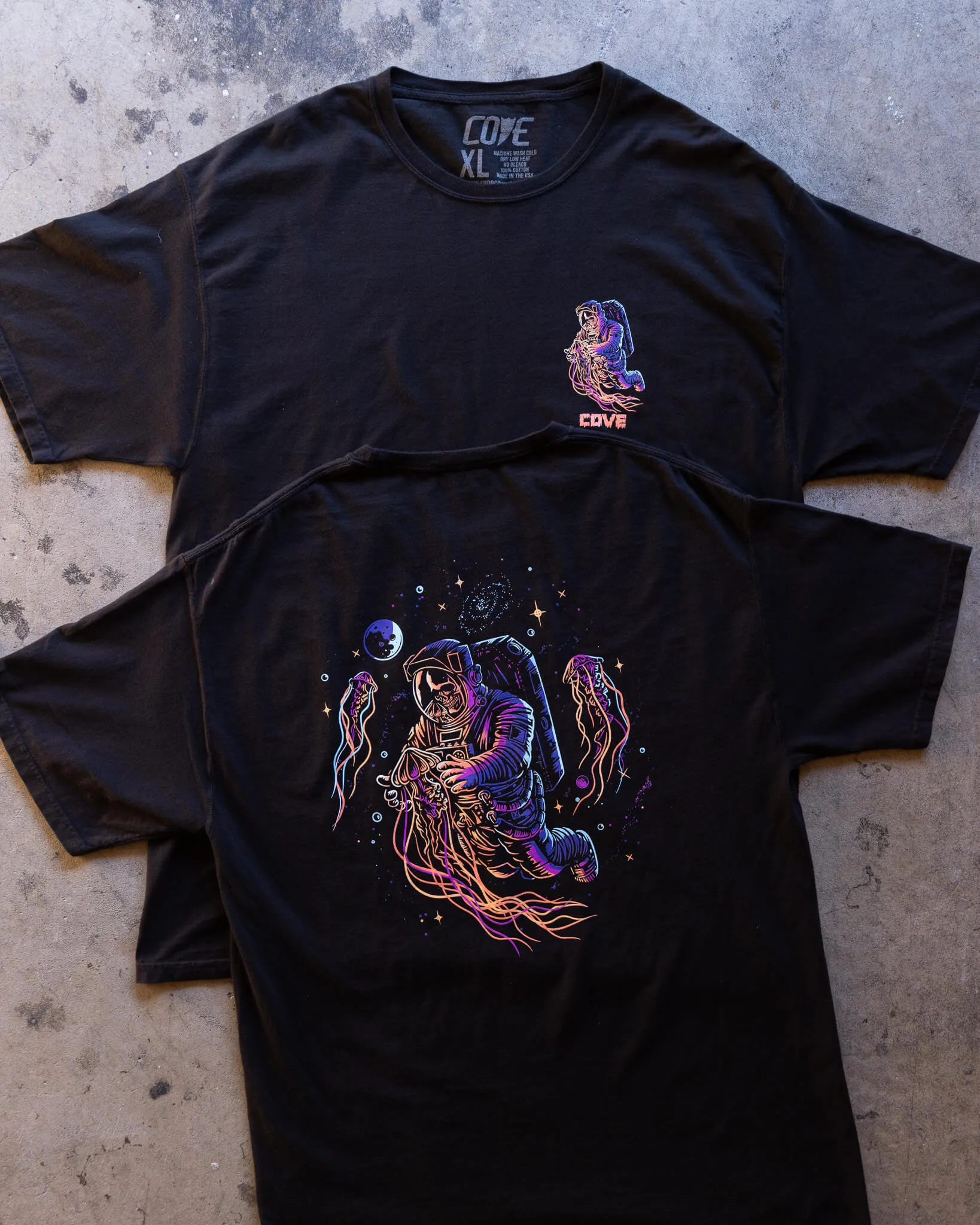 Cosmic Jellies Tee - Black