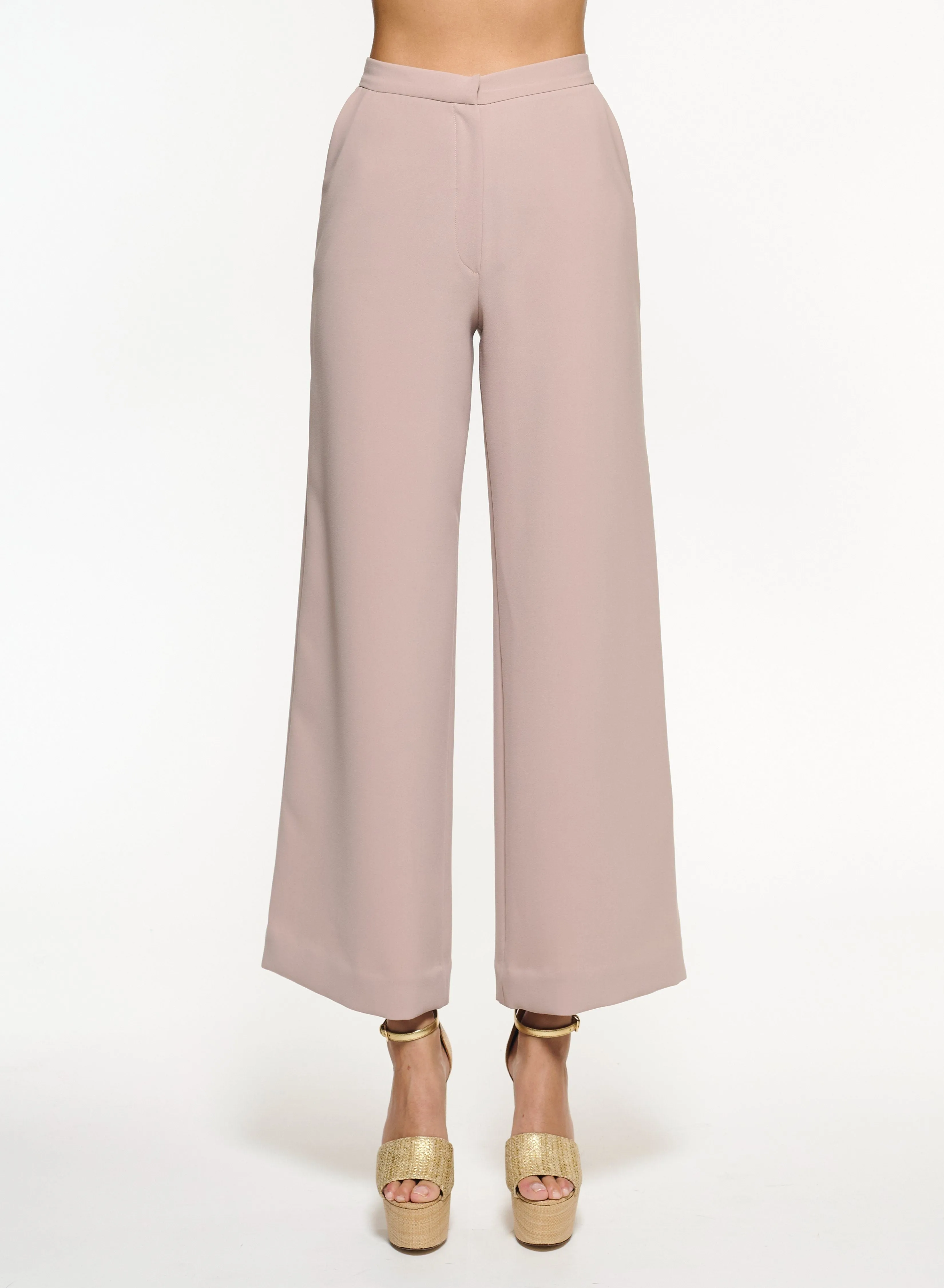 Cropped Cady Pants