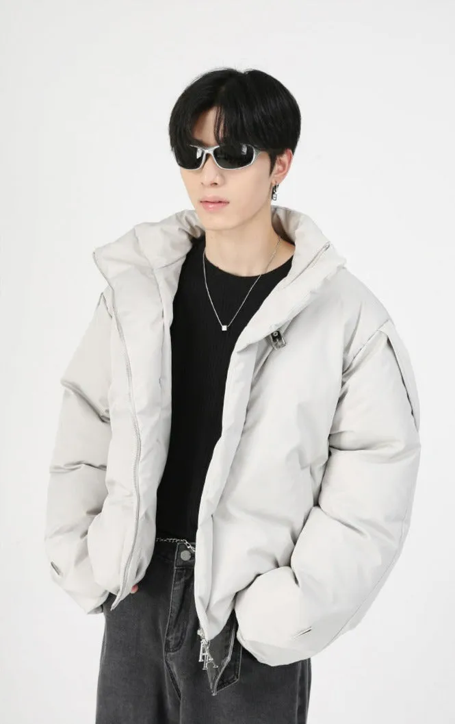 Cropped Puffer Jacket