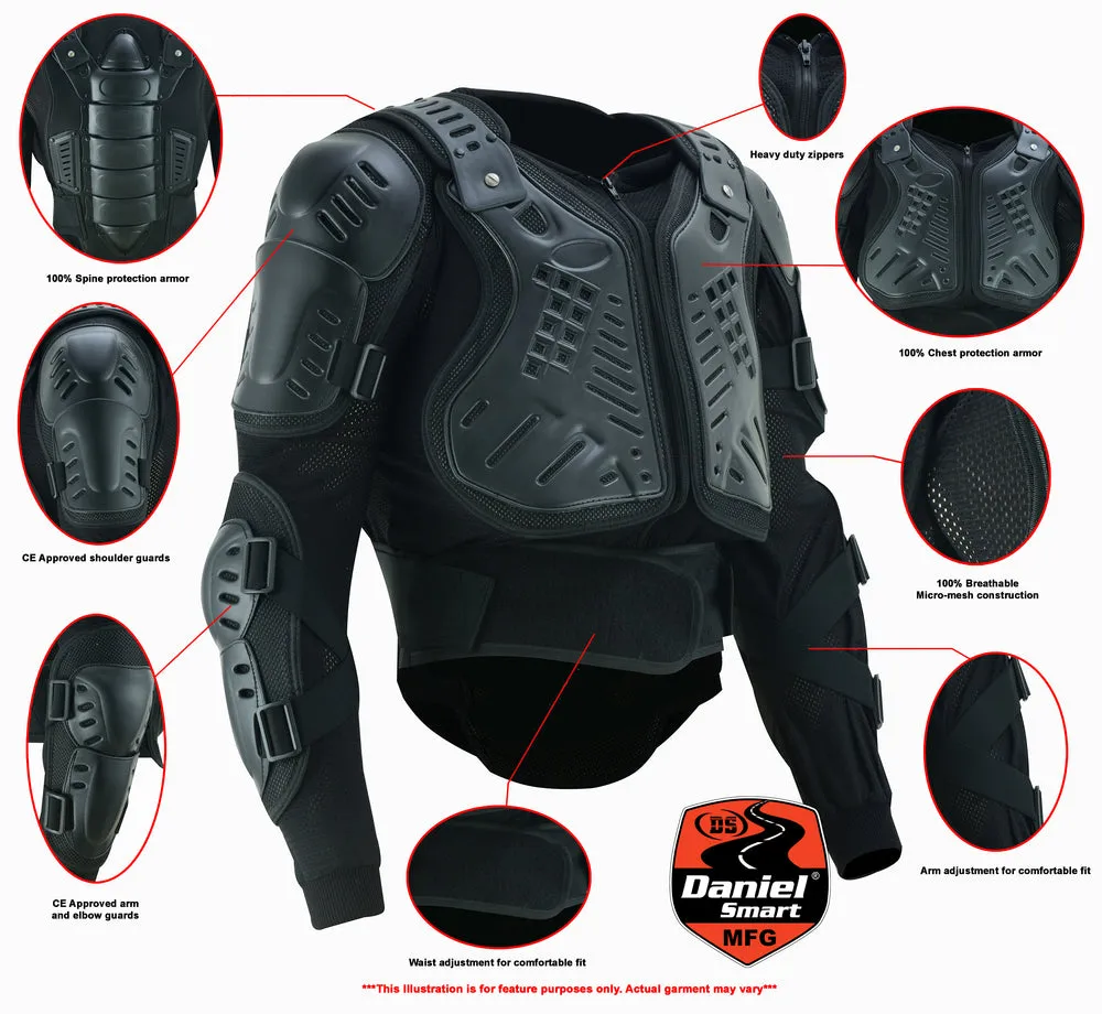 Daniel Smart Full Protection Body Armor - Black