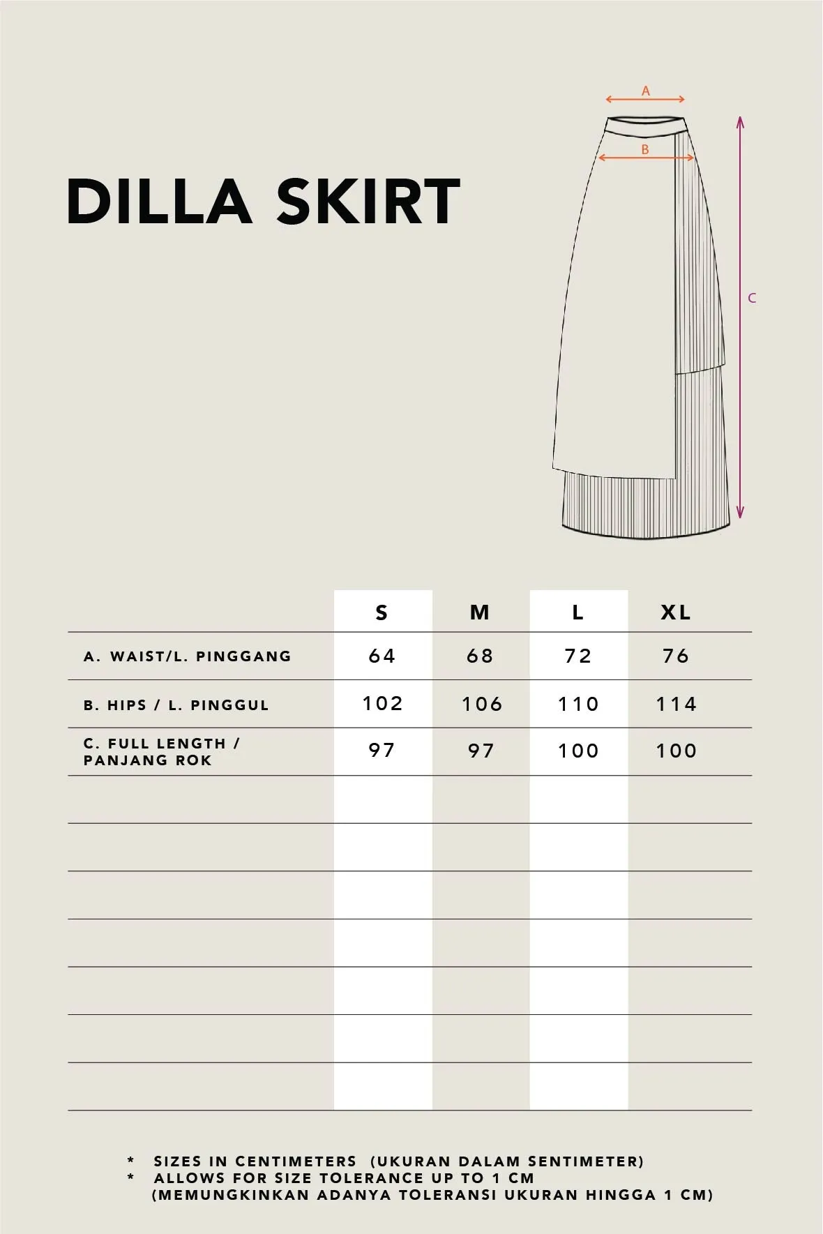 DILLA PLEATED SKIRT PINK