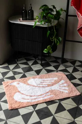 Dove Tufted Cotton Bath Mat