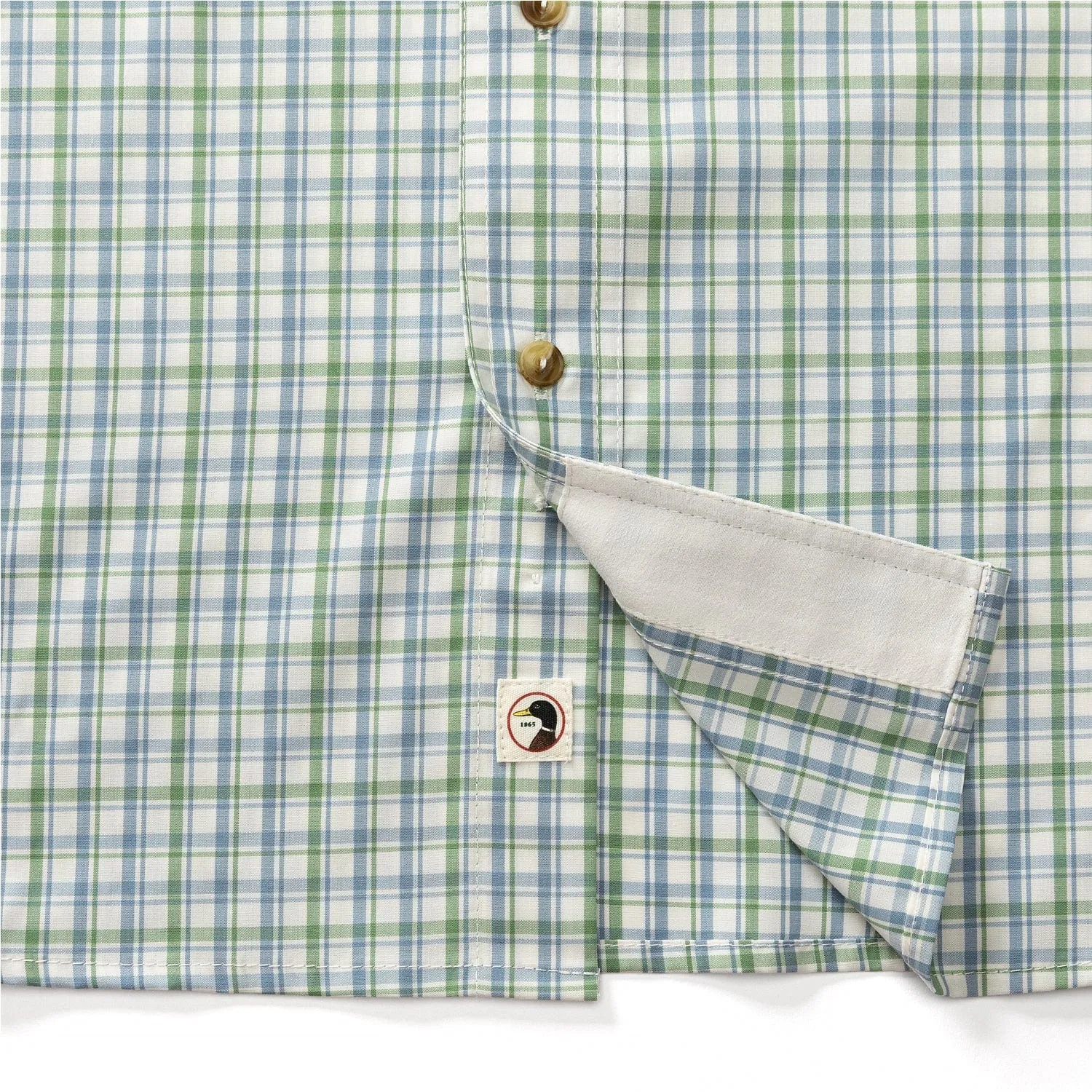 Duck Head Dickson Plaid Performance Guide Shirt - Men's