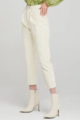 Eva Pintuck Tapered Leg Pants