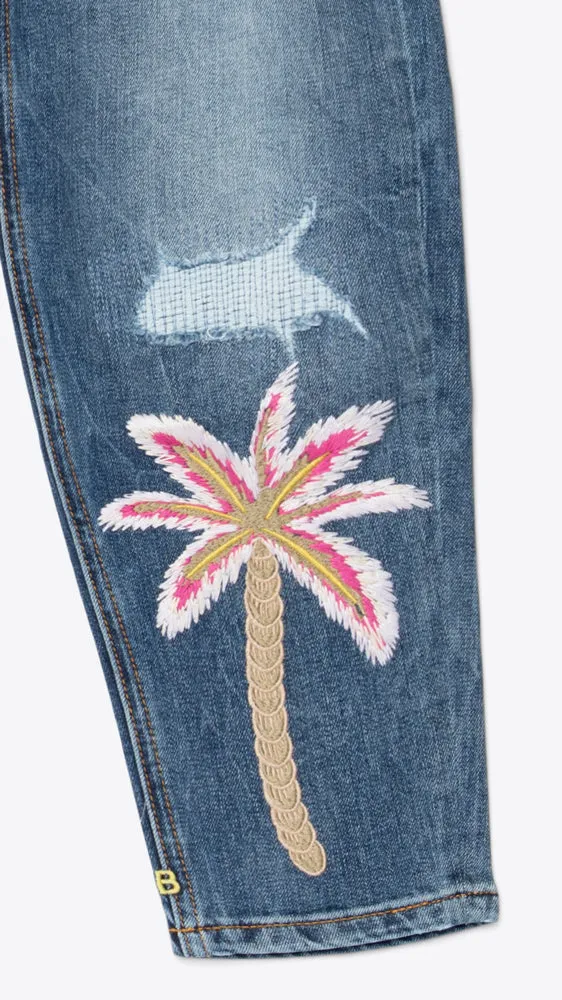 Girls Tide Balloon Jeans