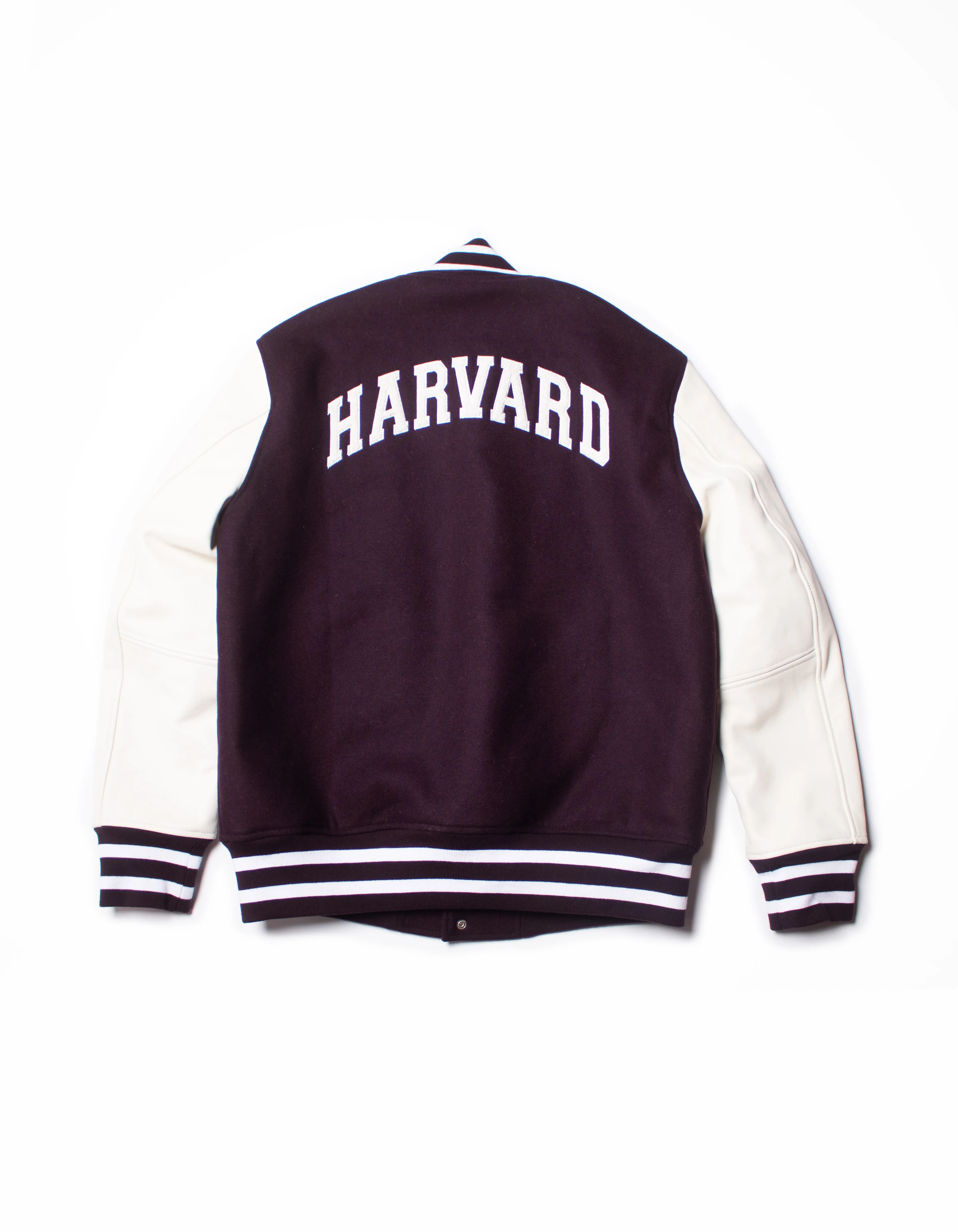 HARVARD VARSITY JACKET - BURGUNDY