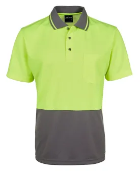 HI VIS Lime Polo