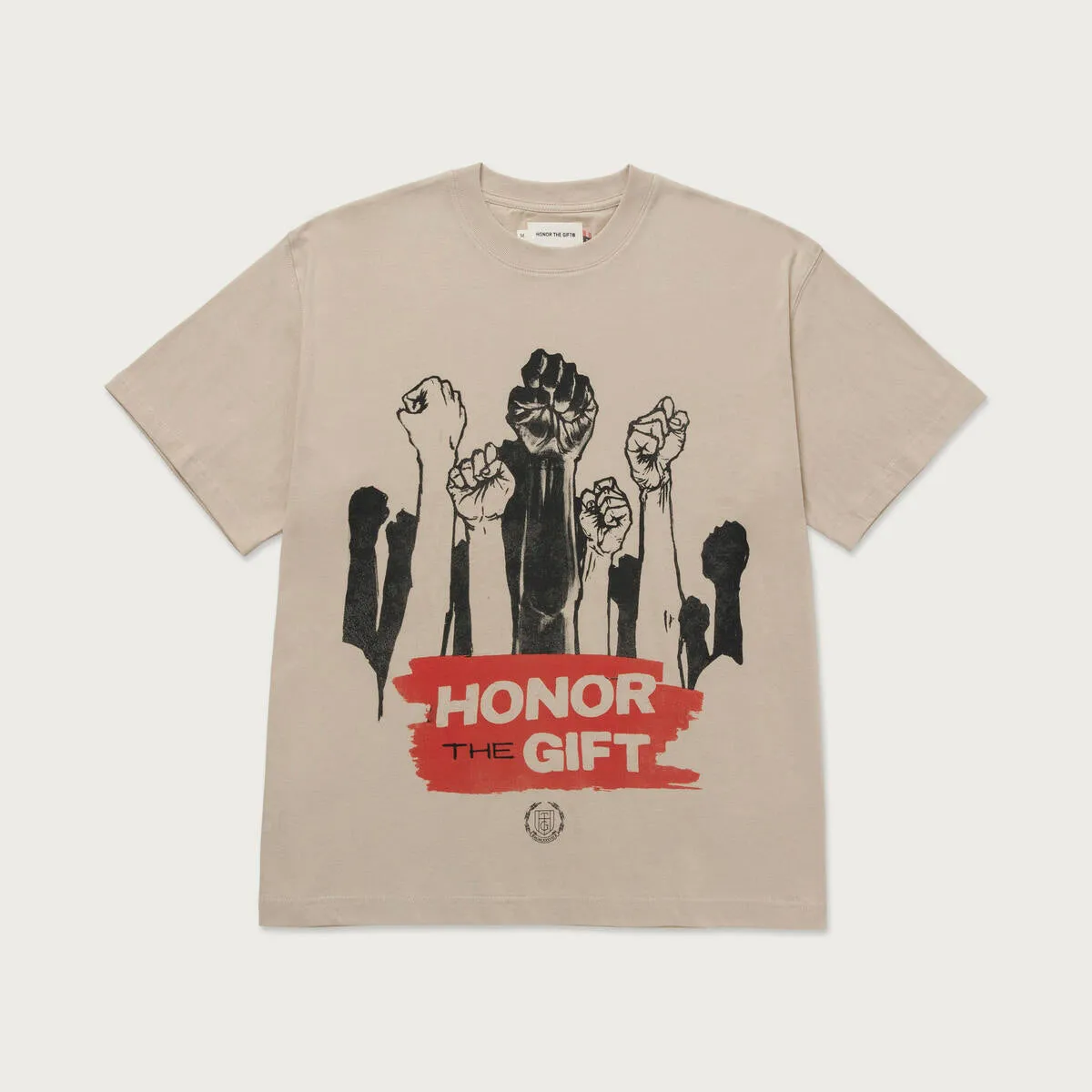 Honor The Gift A-springdignity Tee- TAN