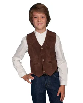 Kids' Boar Suede Vest