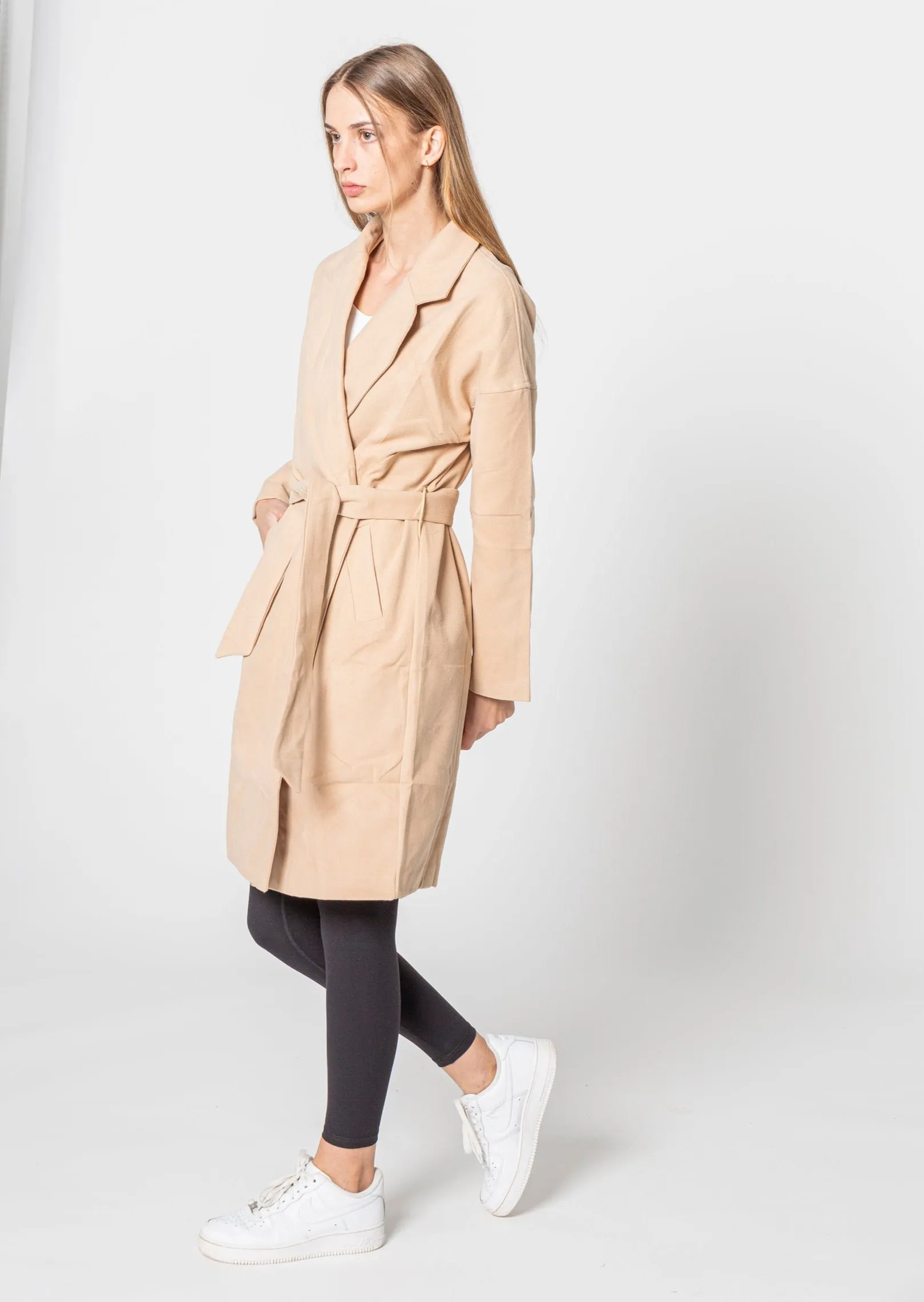 [LASTCHANCE] PEACHY TRENCHCOAT