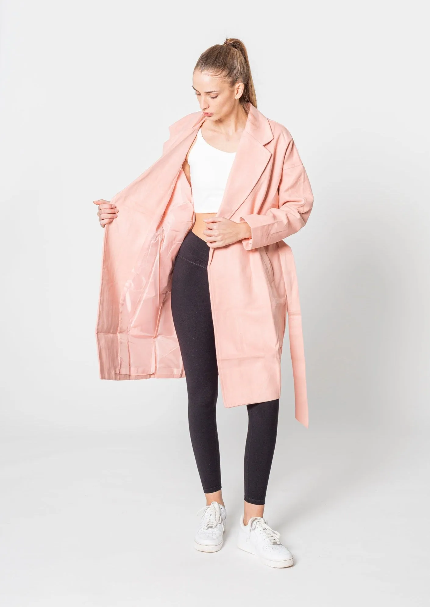 [LASTCHANCE] PEACHY TRENCHCOAT