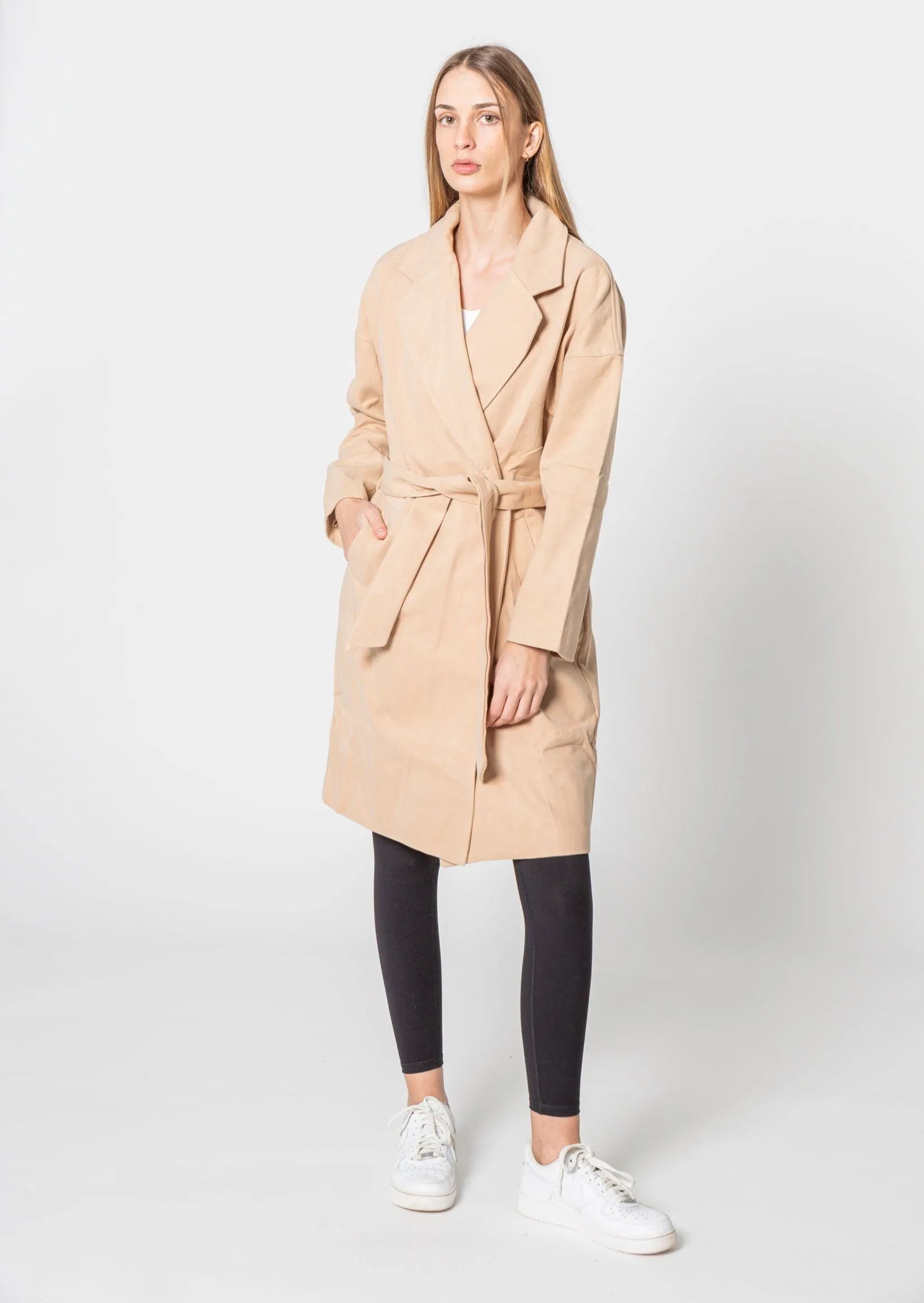 [LASTCHANCE] PEACHY TRENCHCOAT