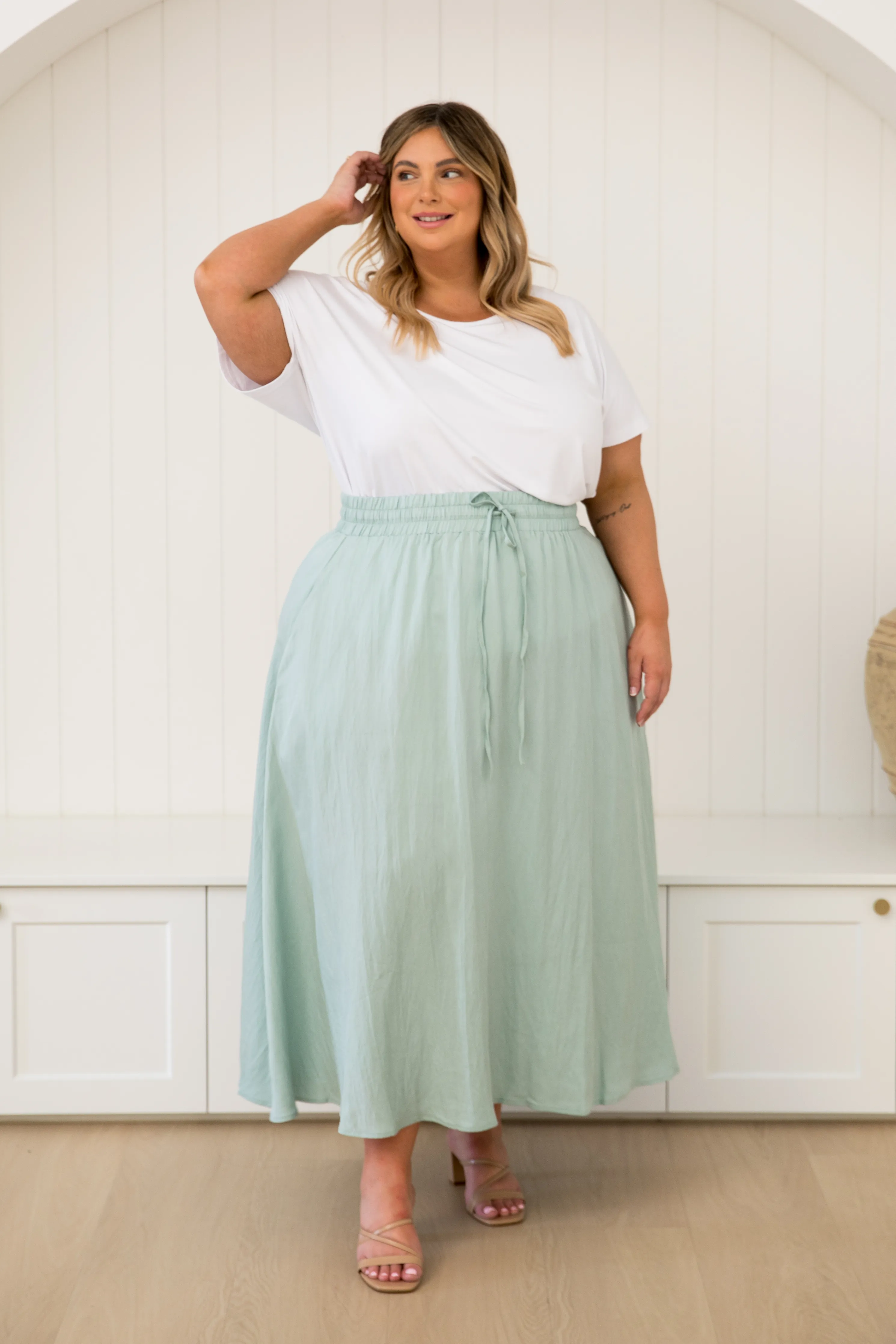 Lena Skirt in Mint