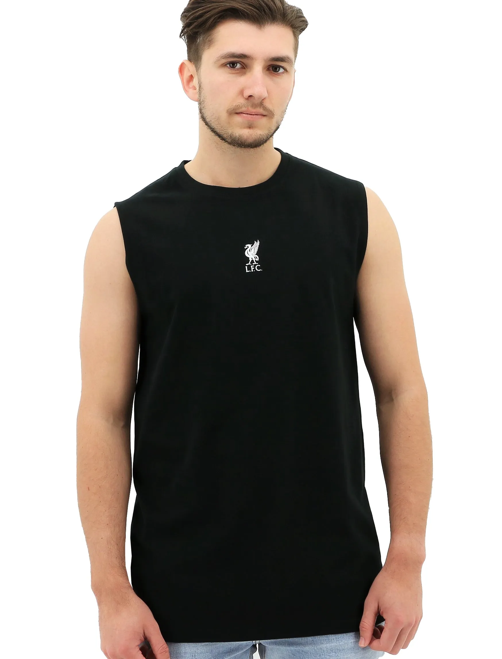 Liverpool FC Black YNWA Muscle Tee