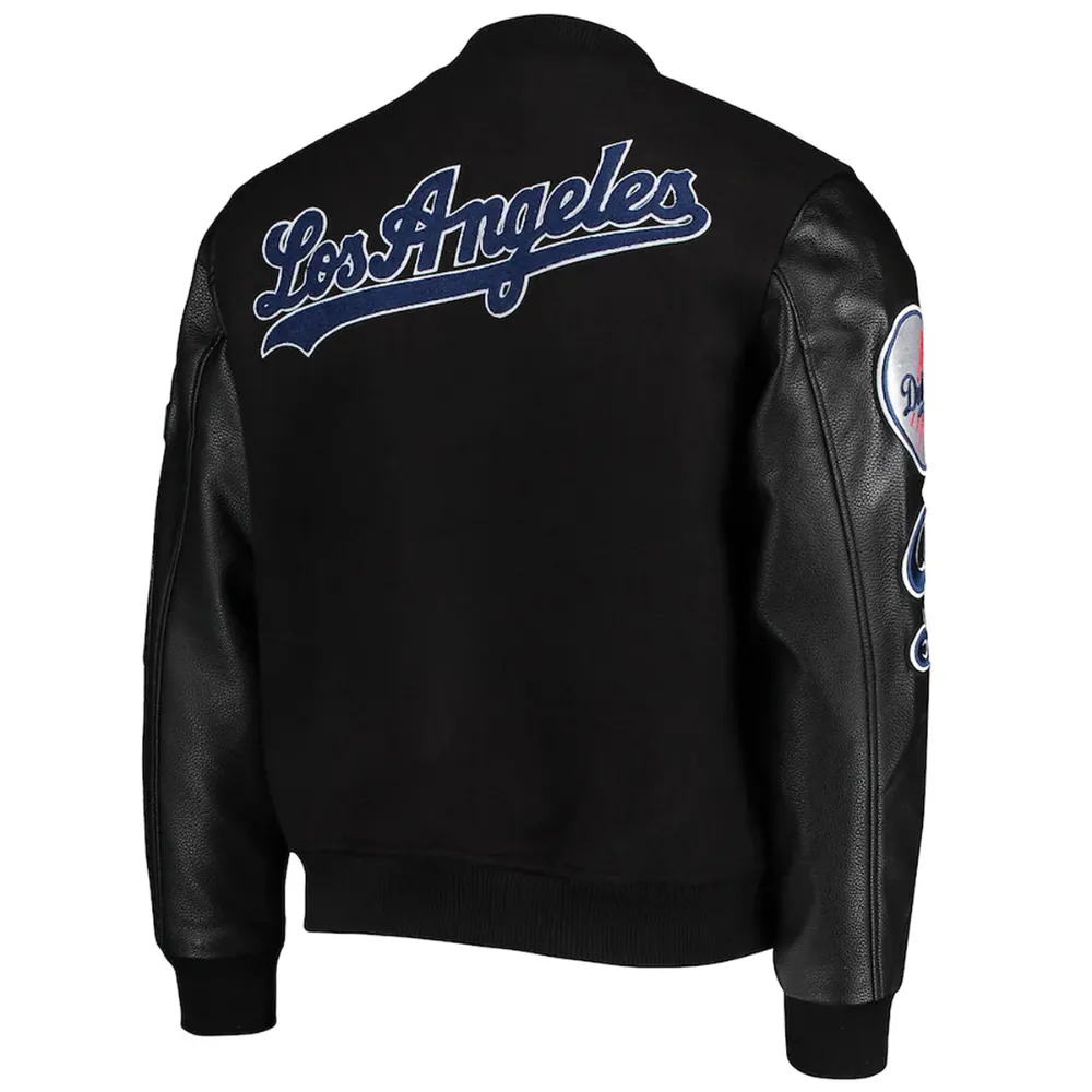 Los Angeles Black Varsity Dodgers Jacket