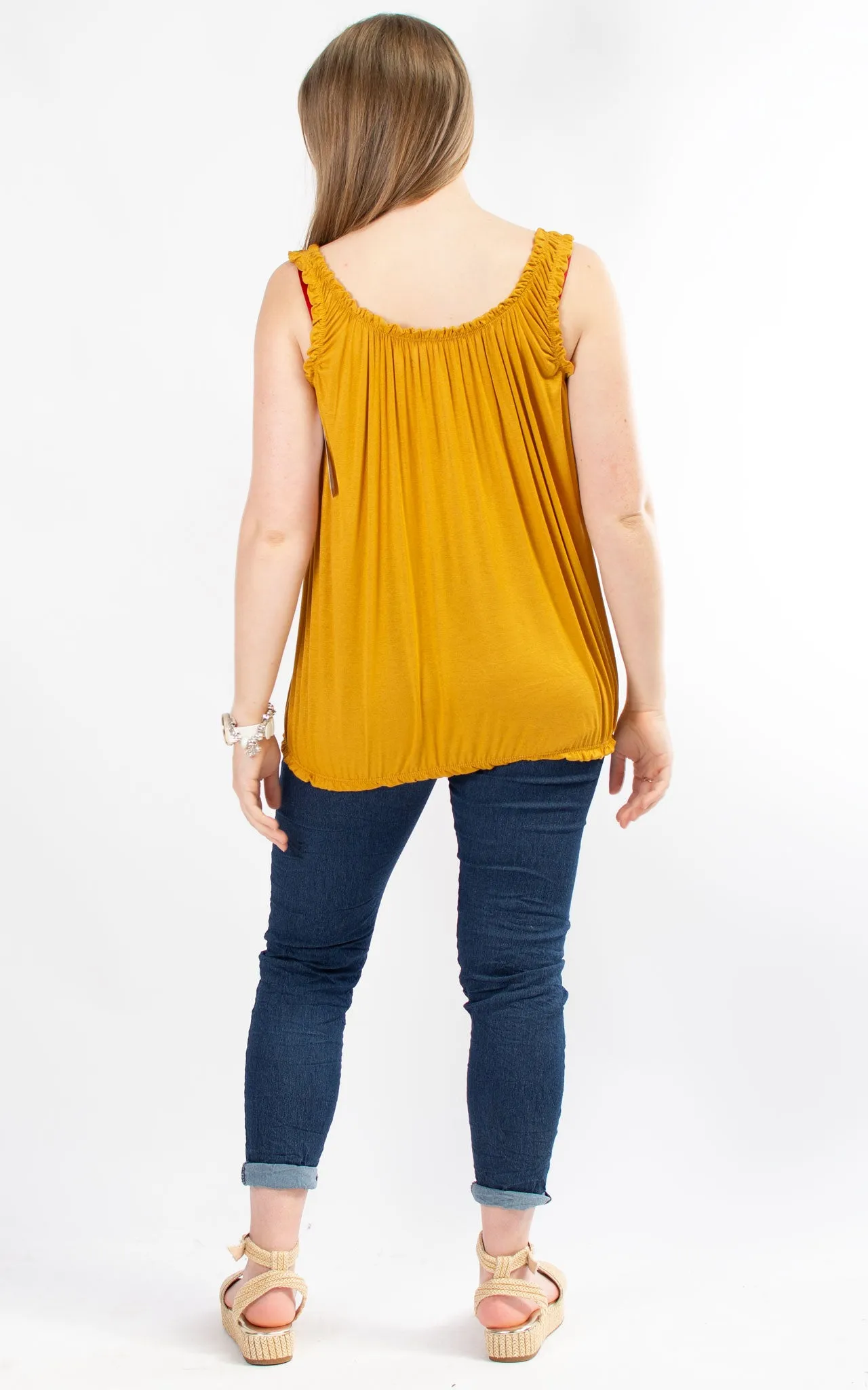 Lyra Vest | Mustard