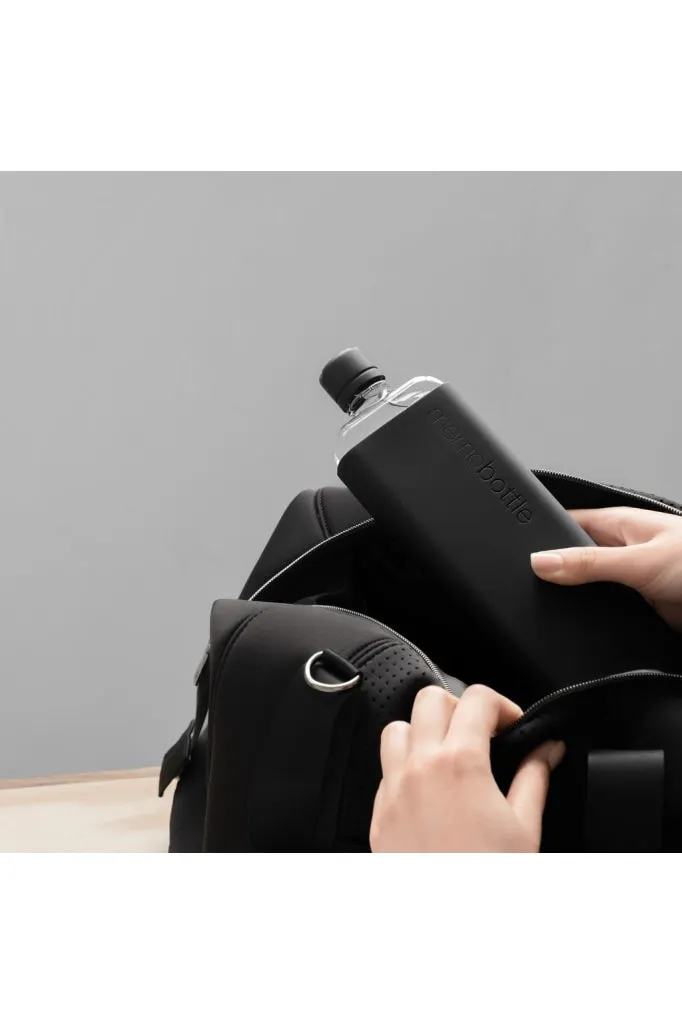 Memobottle - Slim Silicone Sleeve - Black