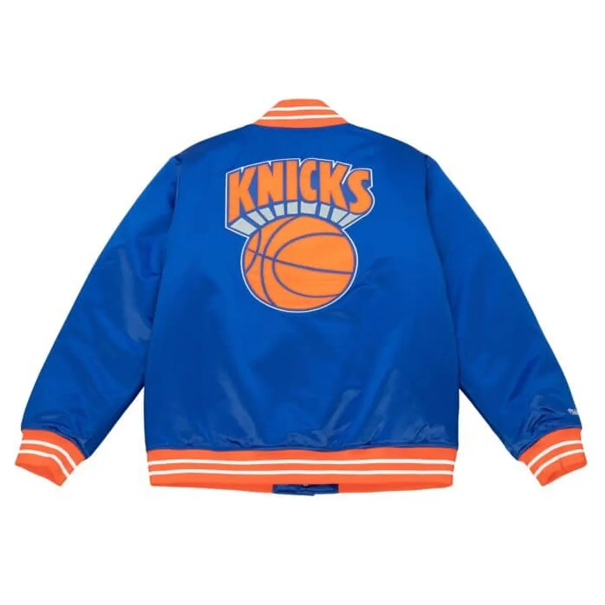 MITCHELL & NESS New York Knicks - NBA HEAVYWEIGHT SATIN JACKET【OJBF5516】