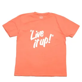 Mixta  - CREW NECK PRINT TEE - LIVE IT UP - MI23-LIV