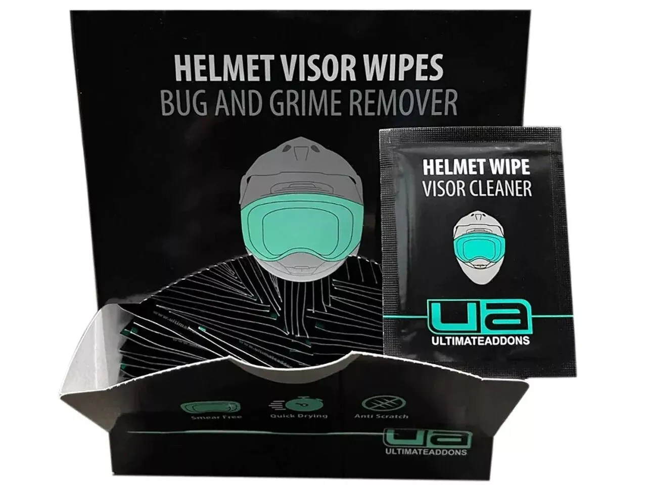 Motorcycle Helmet Visor Wipes