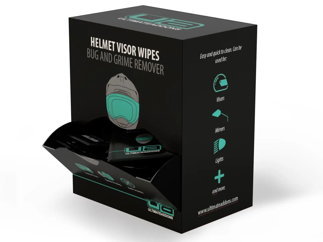 Motorcycle Helmet Visor Wipes