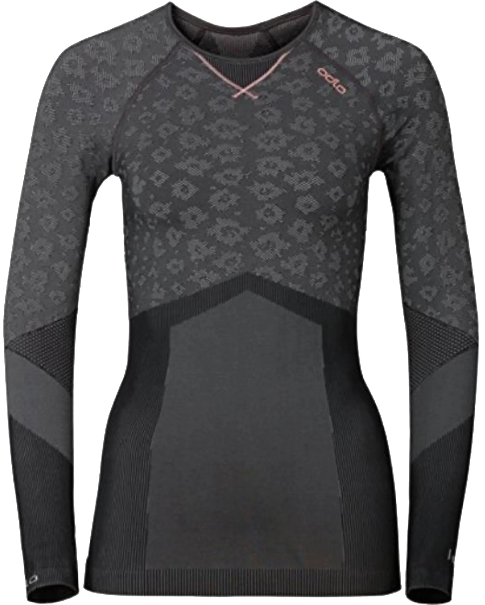 ODLO Women's Blackcomb Warm Eco Long Sleeve Base Layer Crew {O-188561}