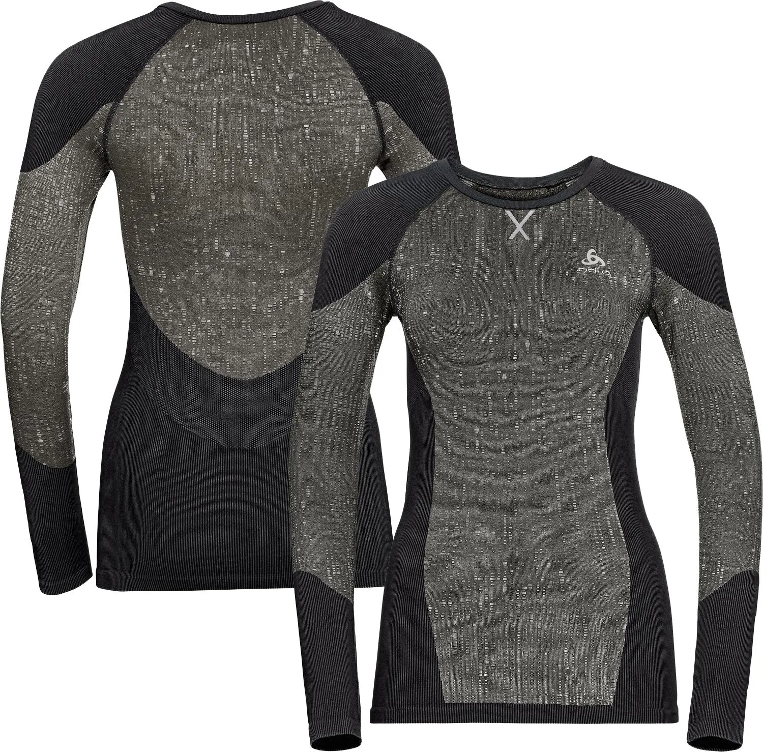 ODLO Women's Blackcomb Warm Eco Long Sleeve Base Layer Crew {O-188561}