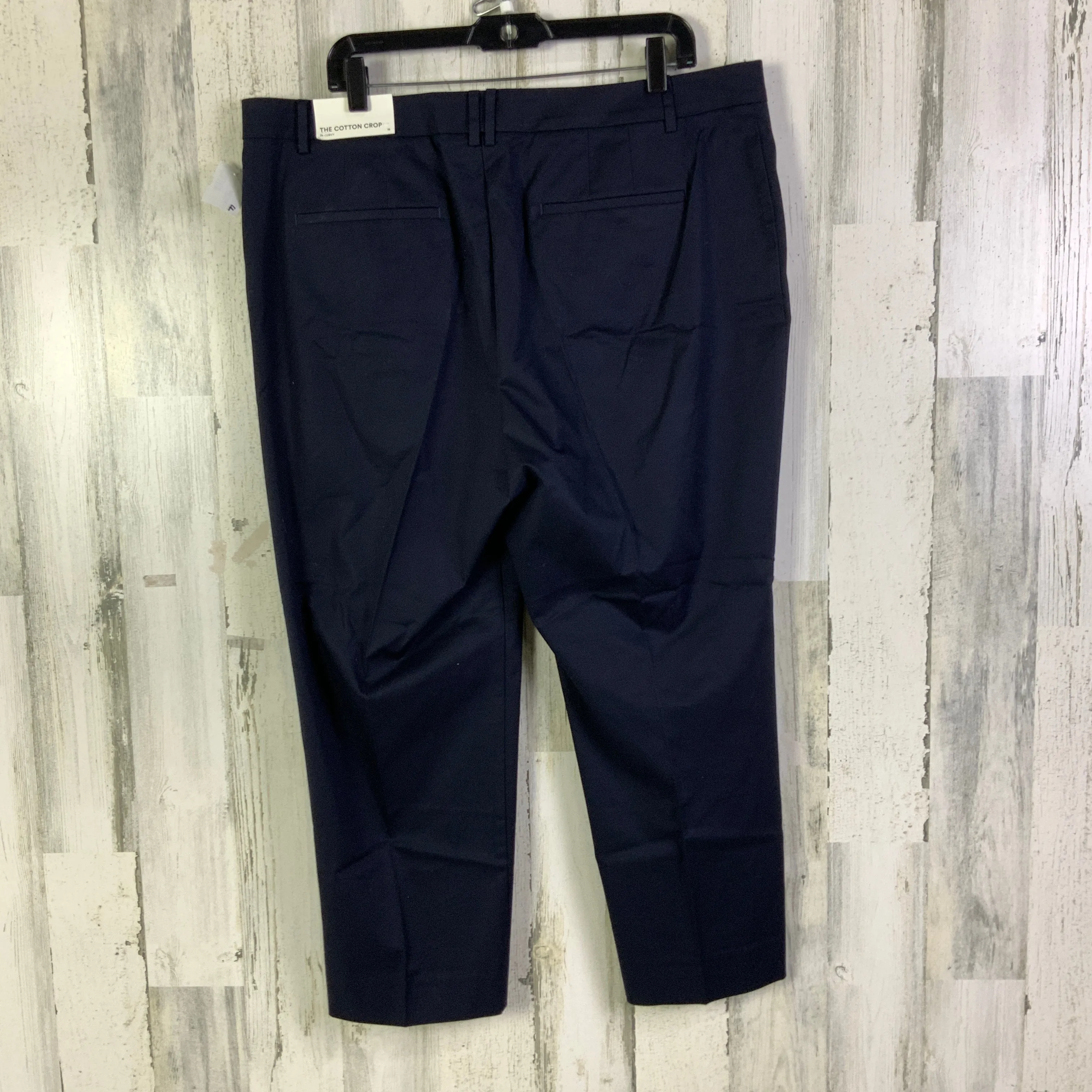 Pants Cropped By Ann Taylor In Navy, Size: 16