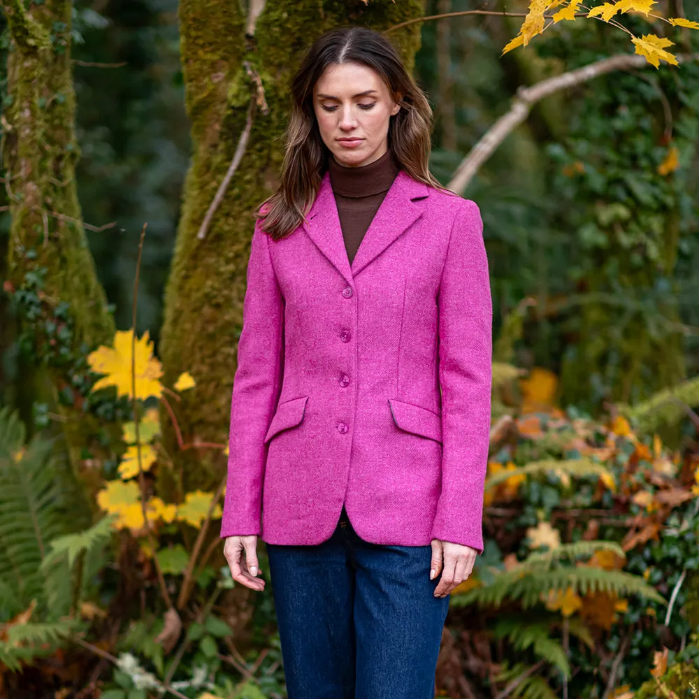 Pink Fiadh Donegal Tweed Jacket