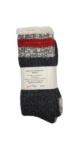 S712 Alpaca Thermal Traditional Sock XL