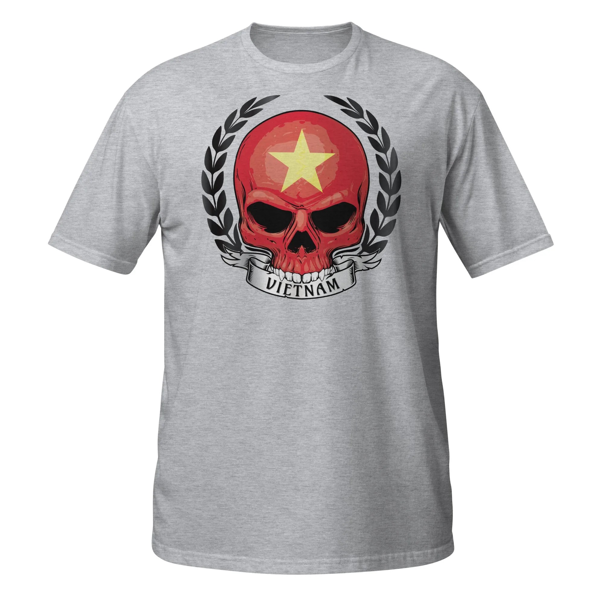 Skull T-Shirt For Vietnam Lover / Honor Vietnam