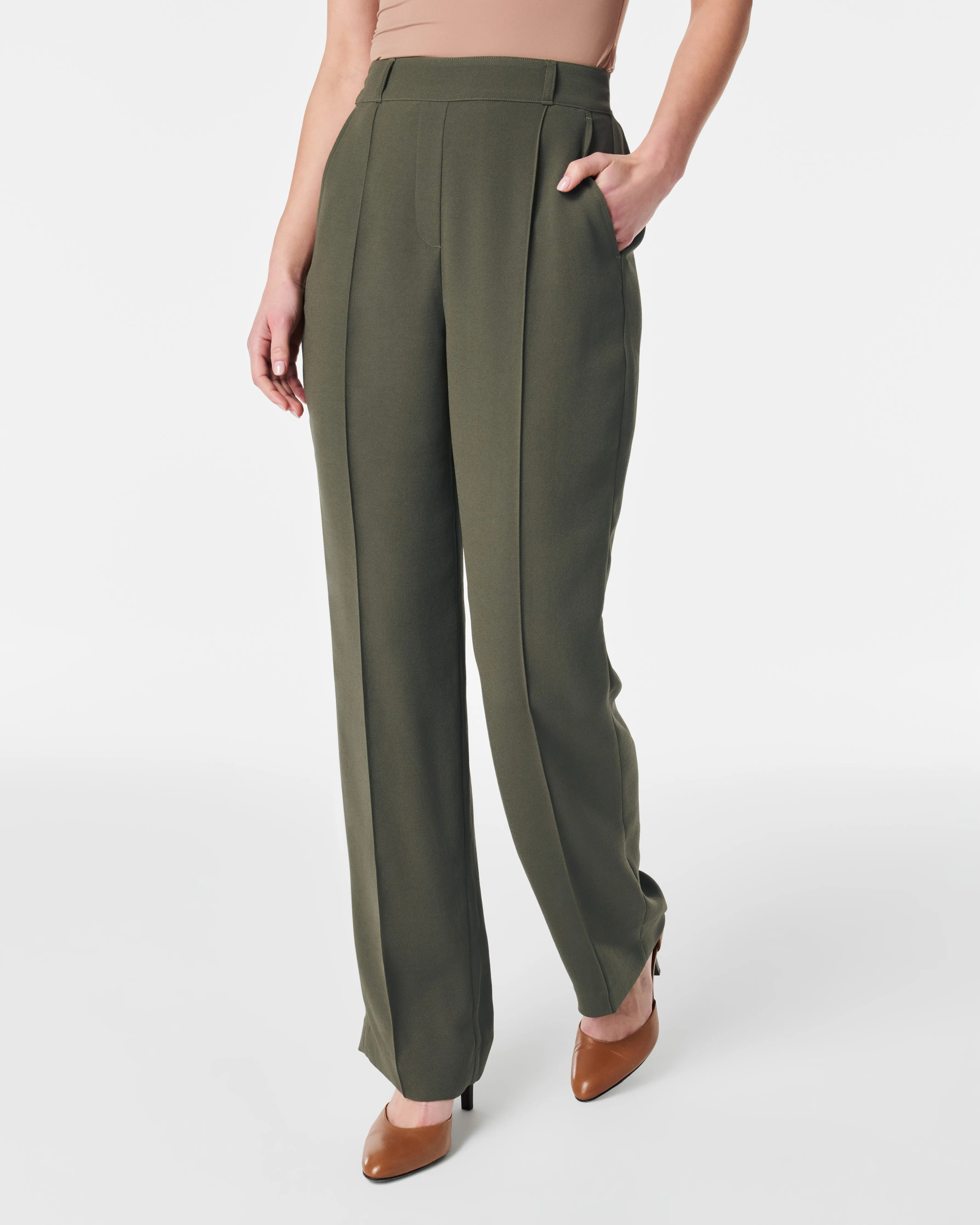 SPANX® Carefree Crepe Trouser