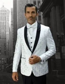 Statement | Bellagio 3-Piece Modern Tuxedo Suit